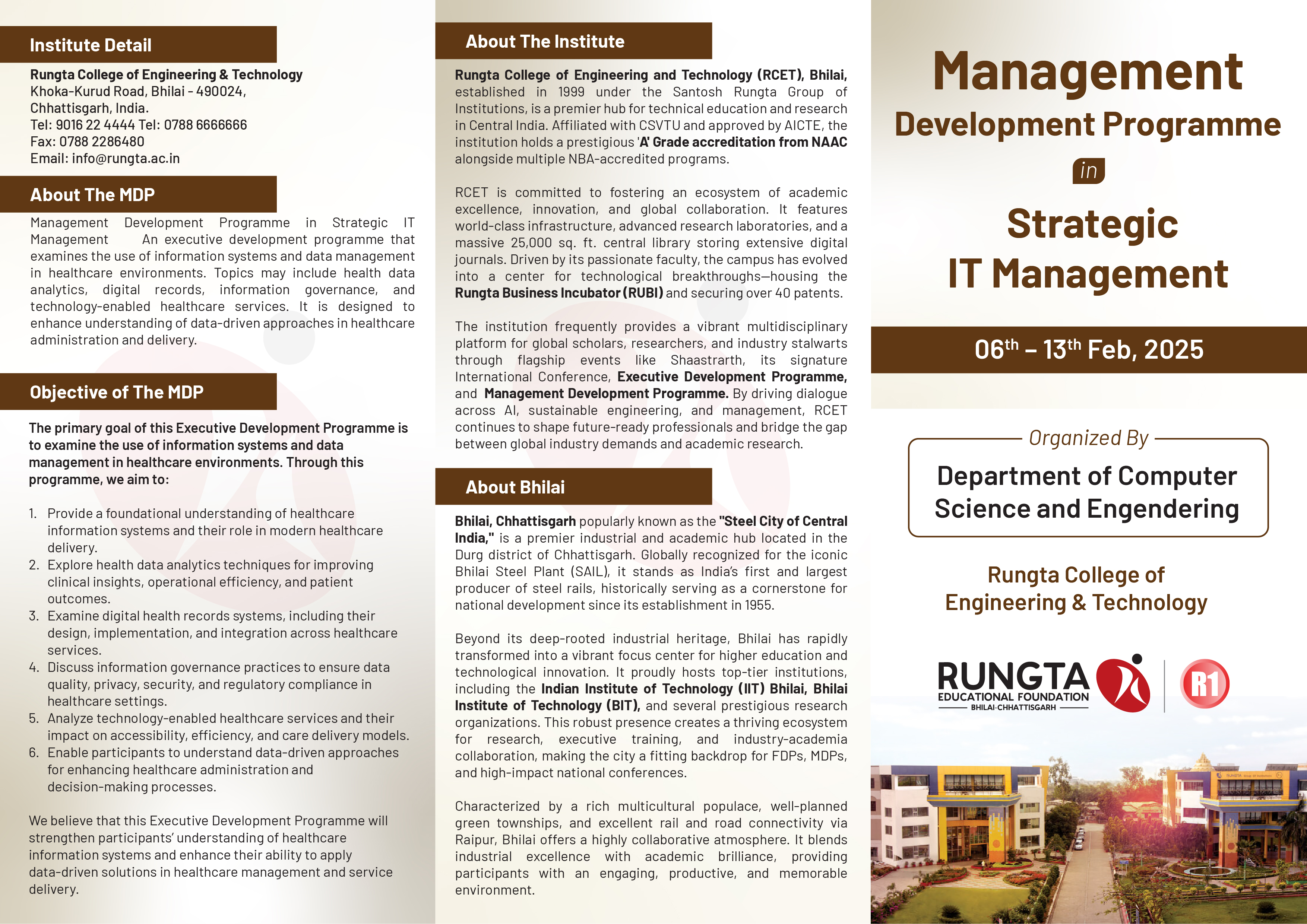 Management Development Program in Strategic IT Management